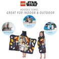 thumbnail image 4 of Lego Star Wars Kids Hooded Towel, Cotton, Multicolor, 4 of 7