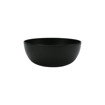 Mainstays - Black Round Plastic Cereal Bowl, 38-Ounce