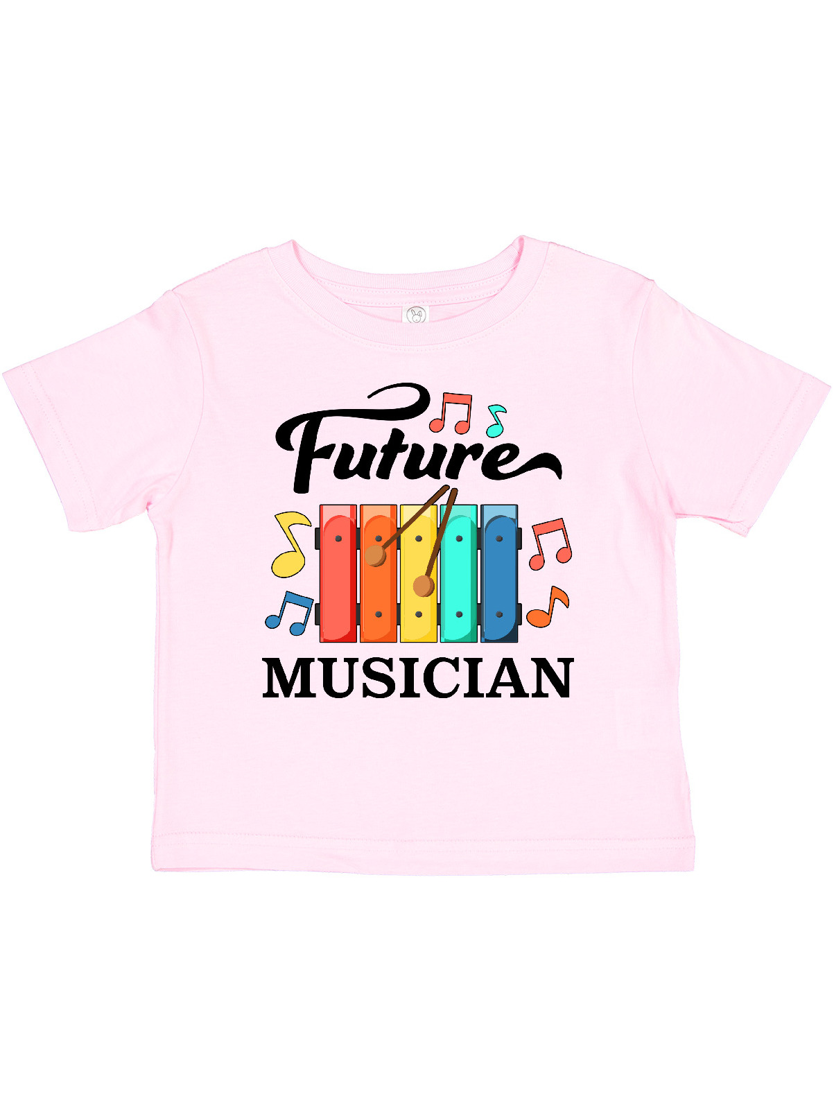 Inktastic Future Musician Xylophone Music Boys or Girls Baby T-Shirt