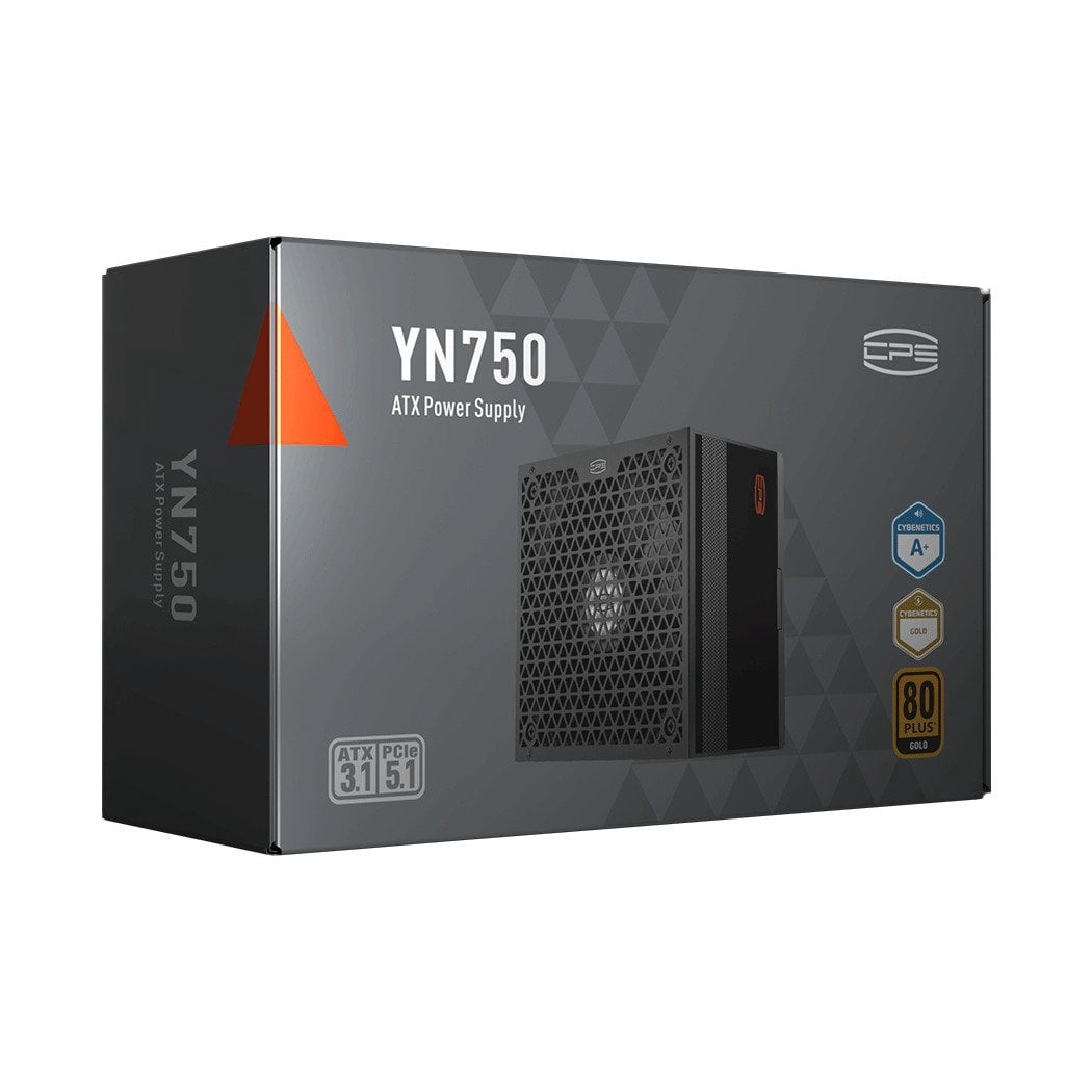 PCCOOLER P5-YN750-G1FFBK1-US 750W Gold Modular ATX 3.1 Power Supply