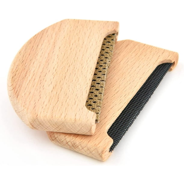 Wooden Cashmere Comb Wool Sweater Hair Remover Pilling Home Remover Fuzz US