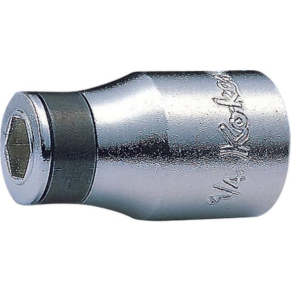 Ko-ken USA KKN3137 0.375 in. Square Drive Adaptor for 0.25H Bit - 30 mm Length