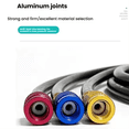 thumbnail image 6 of 1.8M 3 Set Black Anti-Explosion Refrigerant Tube for R12, R22, R134A, 404,502,HVAC Automotive Refrigerant Charging Kit, 6 of 8
