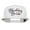White, variant on Blushing Bride Embroidered Cotton Snapback - Navy OSFM