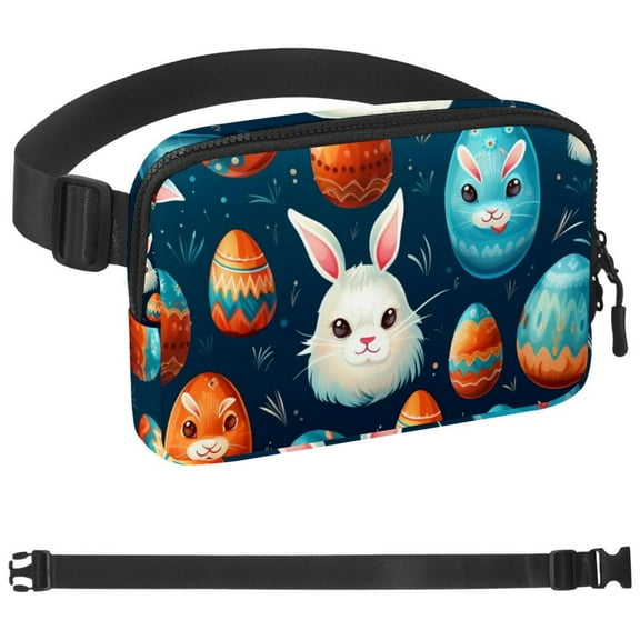Easter Waist Pack for Running Fanny Pack for Women and Men Crossbody Belt Bag Bum Bag with Adjustable Strap for Sports