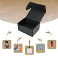 thumbnail image 2 of Foryoubyyu Black Cardboard Shipping Boxes, 12x9x4, 20 Pack, 2 of 7
