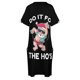 thumbnail image 4 of Vestido holgado con bolsillos de I Do It For The Ho Vestidos de mujer Vestido de verano para mujer, 4 of 6