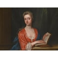 thumbnail image 3 of Sir Godfrey Kneller 18x14 Black Modern Framed Museum Art Print Titled - Portrait of Lady Elizabeth Bruce (D.1745), 3 of 5