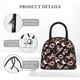thumbnail image 4 of Fotbe Butterfly Bolsa de Almuerzo con Estampado, Lonchera Aislada, Contenedor de Comida Reutilizable Tipo Cooler a Prueba de Fugas, 4 of 6