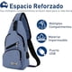 thumbnail image 2 of Bolso Bandolera Bluelander con Puerto USB, Azul, 2 of 5