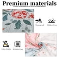 thumbnail image 4 of Tcwhniev Boho Shower Curtain, Vintage Patchwork Floral Waterproof Fabric Bath Curtain with 12 Hooks, 72x72 Inch, 4 of 8