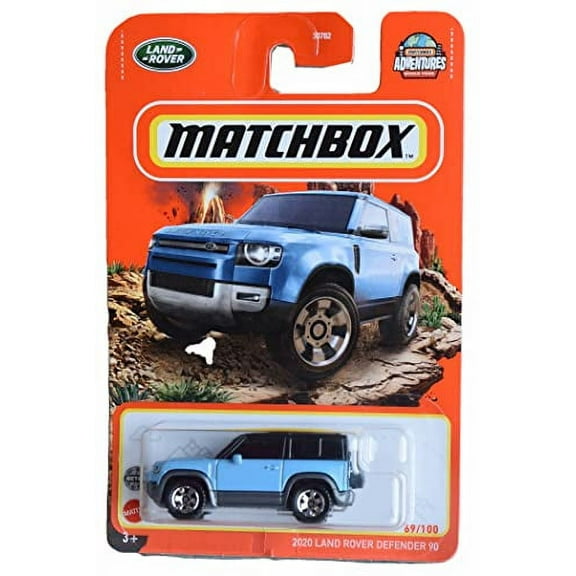 Matchbox 2020 Land Rover Defender 90 (Light Blue) 1:64 Scale