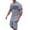 Dark Gray, variant on New York Graphic Short Sets for Men Short Sleeve Crewneck T Shirt and Shorts 2 Piece Matching Set Mens Summer Outfits