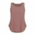 thumbnail image 4 of Summer Women Shirt Women's Round Neck Loose Sleeveless T-Shirt Top, 4 of 8