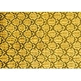 thumbnail image 1 of Ahgly Company Machine Washable Indoor Rectangle Oriental Yellow Modern Area Rugs, 2' x 3', 1 of 4