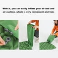 thumbnail image 2 of Generic Compact Hand-Pump TPU Inflatable Bag for Outdoor Camping, Durable Waterproof Foldable Air Pump in Navy Blue, 2 of 7