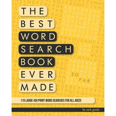 The Best Word Search Book Ever Made (So Far) (Paperback)(Large (Best Games Of 2019 So Far)