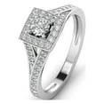 thumbnail image 2 of 1/2 Carat TW  Women's Diamond Engagement ring in 10k White Gold (H-I, I1), 2 of 5