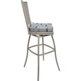 thumbnail image 3 of Outdoor or Indoor Extra Tall Bar Stool 34" - Elon - Blue Beige- Beige, 3 of 3