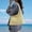 Khaki, variant on Stylish Women Shoulder Bag Versatile Tote Crossbody Purse Casual Beach Day Large Capacity Handheld Sling