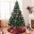 thumbnail image 7 of Lsque Berry Infused Refreshment Print Christmas Tree Skirt, Tree Skirt with Ties or Velcro, Perfect for Holiday Decorations, Halloween, and New Year-36", 7 of 7