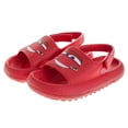 thumbnail image 4 of Disney Cars Lightning Mcqueen Boys Slides. (Toddler Little Kids), Red, Size: 6, 4 of 6