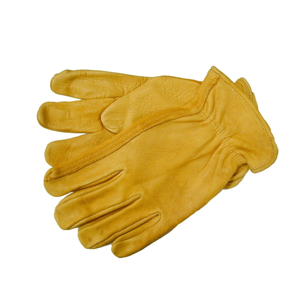 Tuff Mate PL1499XXL Deerskin Work Gloves with Poly Liner. Men's XXL