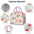 thumbnail image 4 of Obrewu Pioneer Flower Lunch Bag for Adult, Insulated, Leakproof, Oxford Cloth, 4 of 7