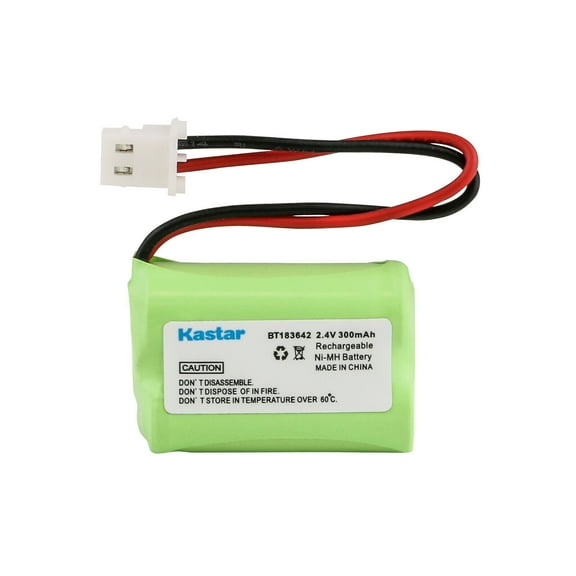 Kastar 1-Pack 2/3AAA 2.4V 300mAh Battery Replacement for Uniden BT-801, XC810, XC815, XCA550, XCA555, Vtech BT183642, BT283642, 2SN-2/3AAA40H-S-X2, 2SN2/3AAA40HSX2F, LS6195-16, LS6195-17