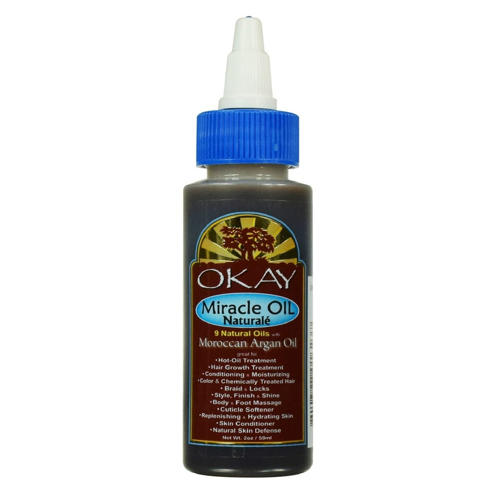 Okay Miracle Oil Natural for Hair & Skin-Unique Blend Of 9 ...