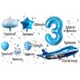 thumbnail image 2 of Set de globos aeroplanos MPRVAKYF para decoración de fiestas, 31 pulgadas, azul, 2 of 2