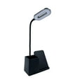 thumbnail image 2 of HIBIBUD LED Eye Protection Desk Lamp With 10 W Wireless Charger With Pen Storage Multifunctional Three-in-one,With Indicator,Black, 2 of 7