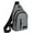 Gray, variant on Admvng Sling Bag for Men Women Shoulder Backpack Chest Bags Crossbody Daypack for Hiking Camping Outdoor Trip