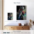 thumbnail image 4 of Elephant Stock Saxophone Wall Art - Vertical Canvas Wall Art - Living Room Wall Decor - Music Canvas - Black And Green Decor - 8" x 12", 4 of 8