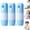 Blue*3, variant on 2-in-1 Box Cutter & Thermal Paper Eraser – Privacy Wipe Tool, Thermal Paper Correction Fluid Pen for Package Labels, Bills, Receipts