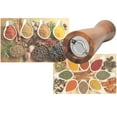 thumbnail image 6 of GOOHOCHY Hand Spice Grinder Kitchen Tool 1PC 8 Inches Chocolate Wood, 6 of 8