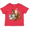 thumbnail image 3 of Inktastic Happy Farm Animals Boys or Girls Toddler T-Shirt, 3 of 5