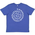 thumbnail image 3 of Inktastic Pi Day Pi Numerals in Spiral Youth T-Shirt, 3 of 5