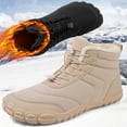 thumbnail image 5 of YLYL Snow Boots for Men Women Waterproof Insulated, High-Traction Grip Waterproof Lace Up Snow Boots, 5 of 9