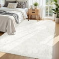 thumbnail image 2 of 8x10 Area Rug for Living Room:Ultra Soft Fluffy Shag Beige Rugs,Large Fuzzy Plush Indoor Non Slip Carpet Washable Rug for Bedroom Kids Nursery Office Dorm Modern Decor(White 8'x10'), 2 of 7
