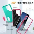 thumbnail image 4 of Funda para Teléfono Samsung Galaxy S26 Ultra 5G de 6,9" con Soporte Incorporado, Funda Protectora Resistente a Prueba de Golpes/polvo/caídas de Grado Militar para Samsung Galaxy S26 Ultra 5G, Verde, 4 of 8
