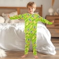 thumbnail image 6 of Banana and Pineapple Pattern Cotton Pajamas 2 Piece Set Sleepwear Soft and Comfortable Homewear Nightwear, 6 of 7