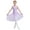 Light Purple, variant on Sinleey Girls Ballet Lyrical Dance Dress Kids Sleeveless Leotard High Low Skirt Ballerina Figure Skating Dress Ivory 16