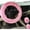 Pink, variant on Ruibeauty 3Pcs/Set Fashion Wool Fur Furry Steering Wheel Cover,Short Hair Soft Fluffy Handbrake Cover,Gear Shift Cover,Universal Thickening Fuzzy Warm Non-Slip Auto Interior