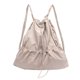thumbnail image 1 of Mochila Daypack Btafrte Con Cordón Nylon Gran Capacidad Mujeres Hombres Bolso Hombro Fruncido, 1 of 9