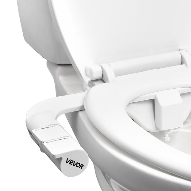 VEVOR Accessoire de Bidet pour Toilettes Auto-Nettoyant Buses Doubles Pression Réglable