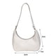 thumbnail image 3 of Bolsa de axila para mujer pequeño de cuero de PU Retro Casual Hobos Simple Ladies Totes Ndcxsfigh  Para Estrenar, 3 of 8