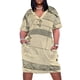 thumbnail image 1 of Vestido largo holgado con bolsillo para mujer vestido de noche Vintage con dibujo de tenis de césped, 1 of 7