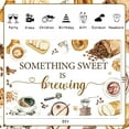 thumbnail image 4 of Coffee Baby Shower Decoration Backdrop, Something Sweet is Brewing Backdrop Banner Photography Props Brunch Tea Baby Shower Decorations for Coffee Theme Baby Shower Gender Reveal Party, 4 of 6