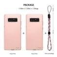thumbnail image 5 of Ringke Slim (1+1 Pack) Case Compatible with Samsung Galaxy Note 8, PC Hard Skin Thin Cover - Peach Pink, 5 of 9